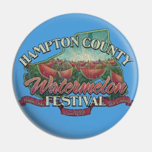 Hampton County Watermelon Festival 1939 Pin