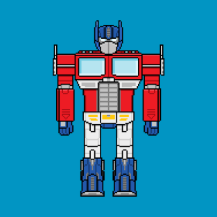 Optimus Prime (Pixel Art) T-Shirt