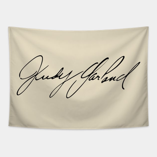 Autograph Collection: Judy Garland Tapestry by Another Vodka Stinger