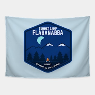 Summer Camp Flabanabba Tapestry