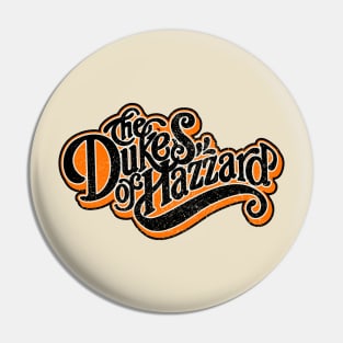 Retro Style Dukes of Hazzard Design Pin