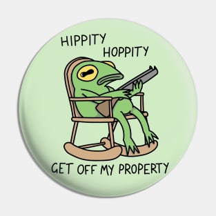 Hippity Hoppity Pin