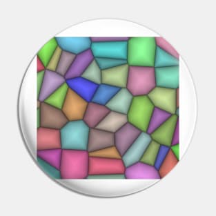 irregular pale pastel coloured mosaic pattern Pin