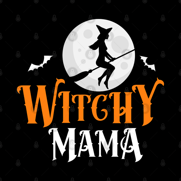 Witch Mama Halloween Shirt by JabsCreative