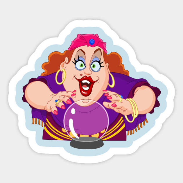 Fortune Teller Fortune Teller Sticker Teepublic