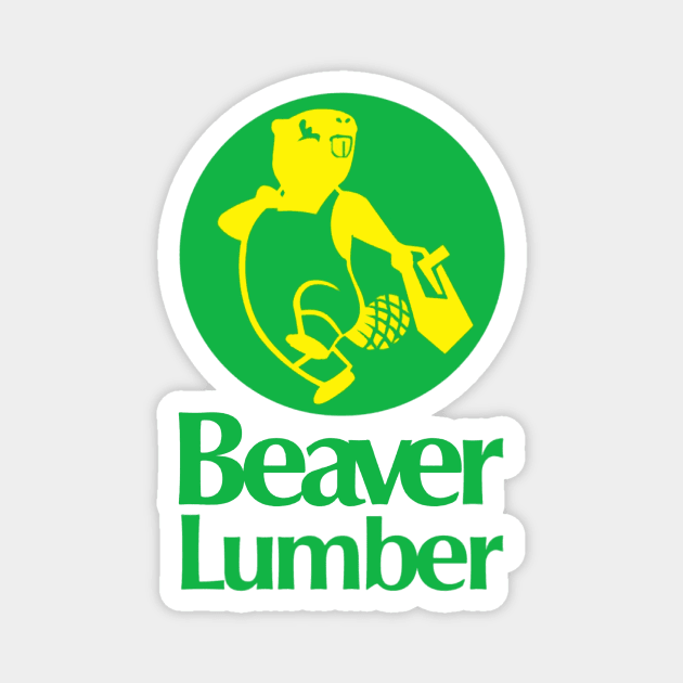 Beaver Lumber Magnet by FahlDesigns