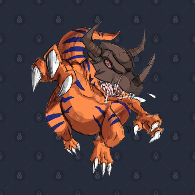 Greymon by TokenDuelist