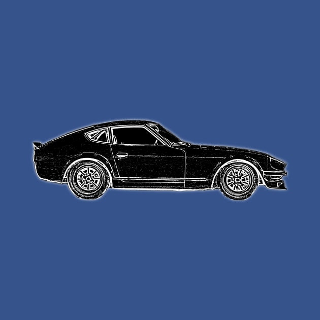 Fairlady 240 Z Japanese Sports Car Graphic by benhonda2