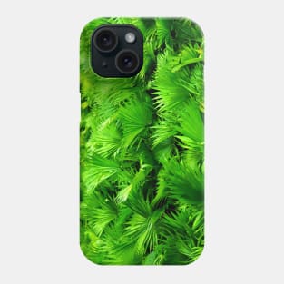 Green palm trees Phone Case