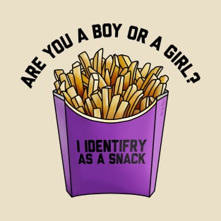 I Identifry As A Snack T-Shirt