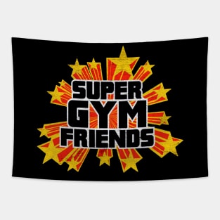 Super Gym Friends Tapestry