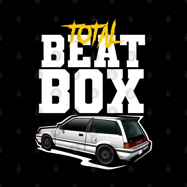 3G CIVIC TOTAL BEATBOX WHITE by hoodroot