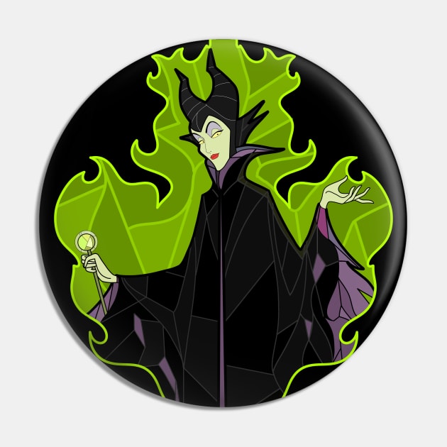 Mistress of Evil Pin by Ginny Heart Lab