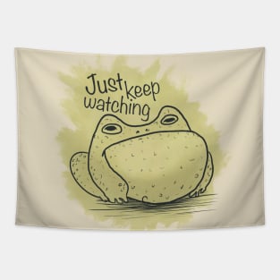 Frog sketch Tapestry