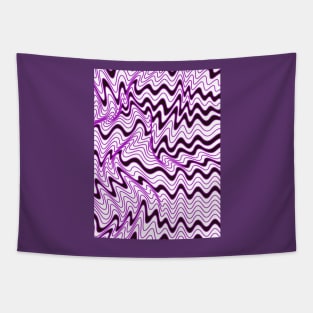 Zig Zag Abstract Tapestry