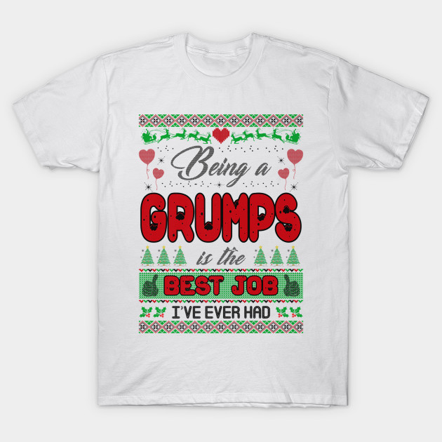 Buy Being Grumps Best Job I Ever Had Christmas Gift Premium Hoodie