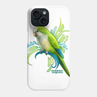 Green Quaker Parrot Phone Case