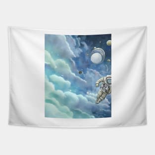 Lost Astronaut Tapestry