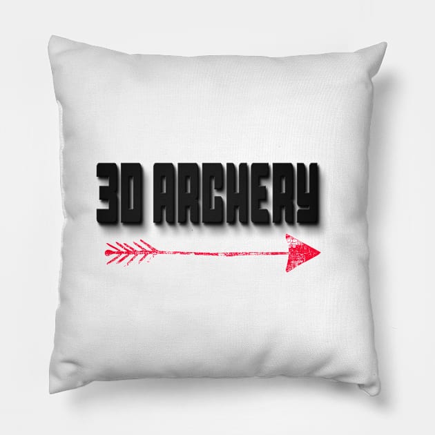 3D Archery Pillow by artsytee