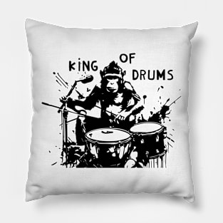 king of drums Pillow