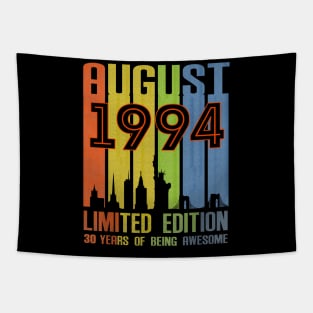 August 1994 30 Years Of Being Awesome Limited Edition Tapestry