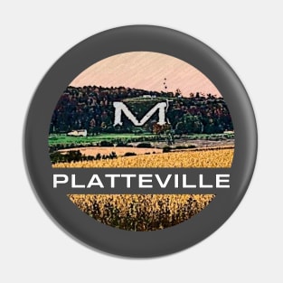 Platteville M Pin