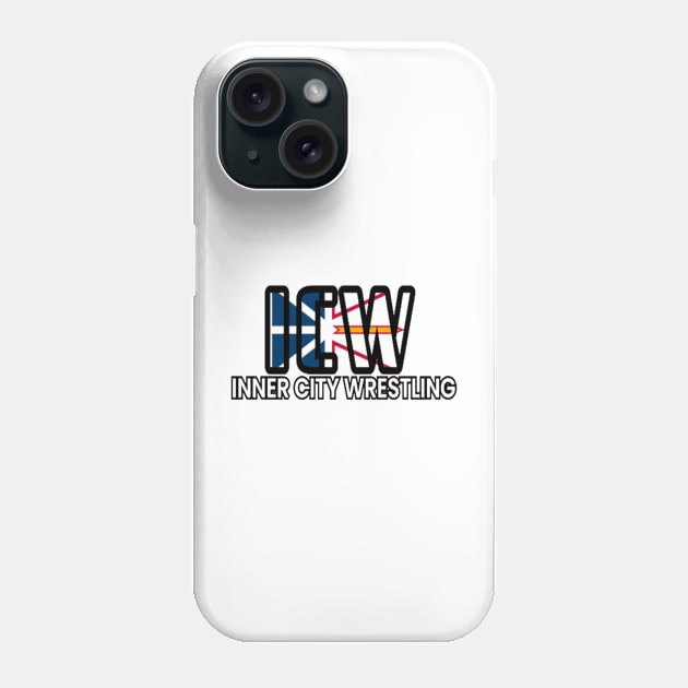 ICW NFLD Logo White Phone Case by Official ICW Wrestling NFLD