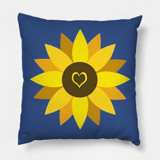 Sunflower Love Pillow