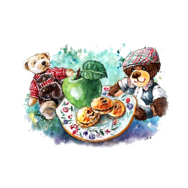 Wilfra Cakes For Teddy Bears by Miki De Goodaboom