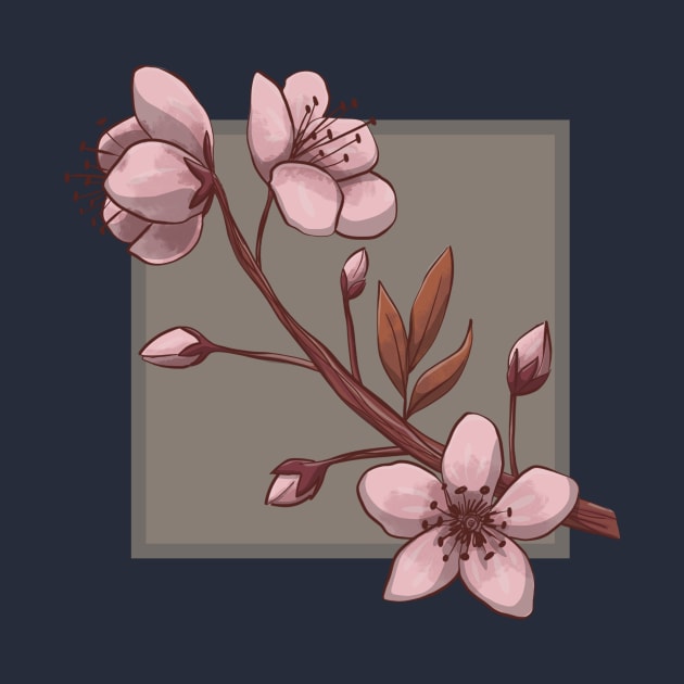 Cherry Tree Flower – Floral Design by Red Fody