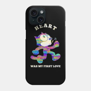 heart band felix glitch Phone Case