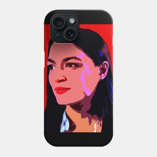 Alexandria Ocasio-Cortez Phone Case by oryan80
