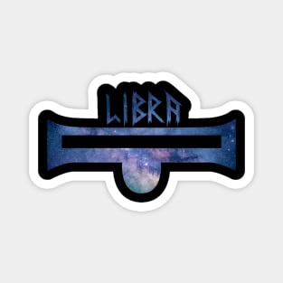 Libra Galaxy Magnet