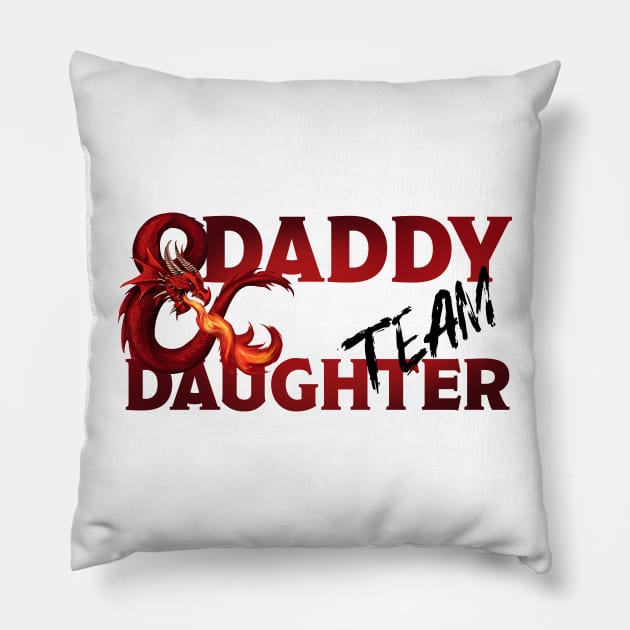 DND Daddy and Daughter Pillow by Anilia