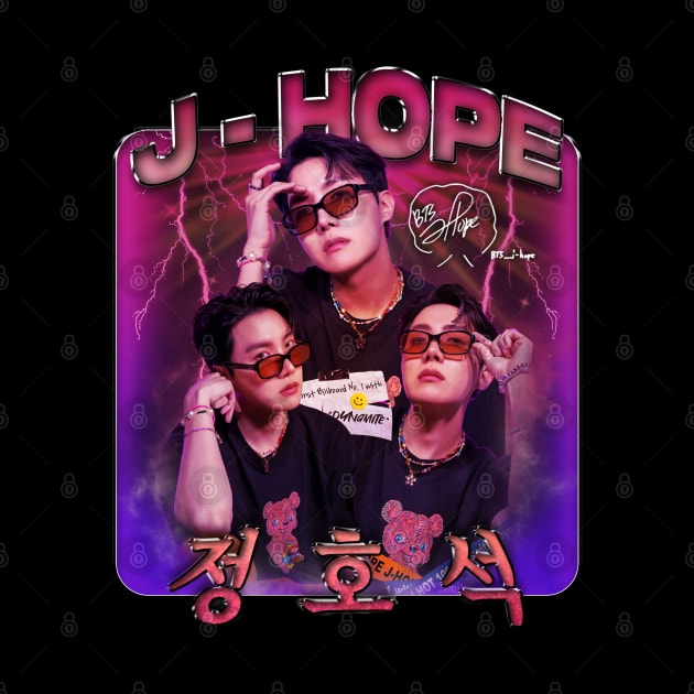 BTS J-HOPE BOOTLEG T-SHIRT by Vinsgraphic 