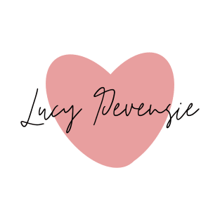 Lucy Pevensie Pink Heart T-Shirt