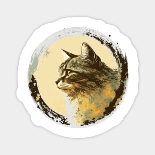 Discover Our Collection of Handcrafted Cat-Inspired Artwork Magnet