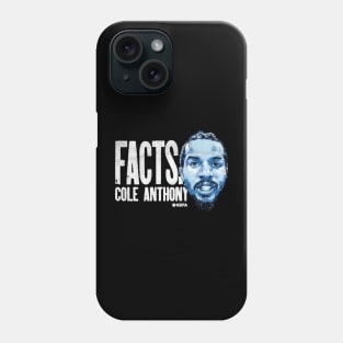 cole anthony facts Phone Case