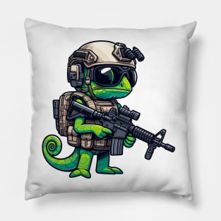 Tactical Cameleon Mastery Tee: Where Style Meets Stealth Pillow