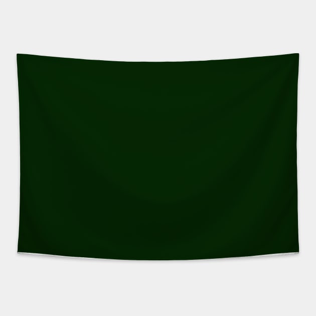 Christmas Spruce Tree Green Solid Color Coordinate Tapestry by podartist