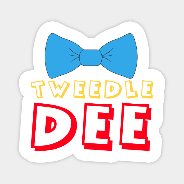 Tweedle Dee Magnet by yaney85