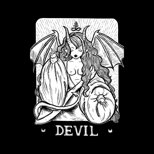 Devil card by SpacebatDesigns 