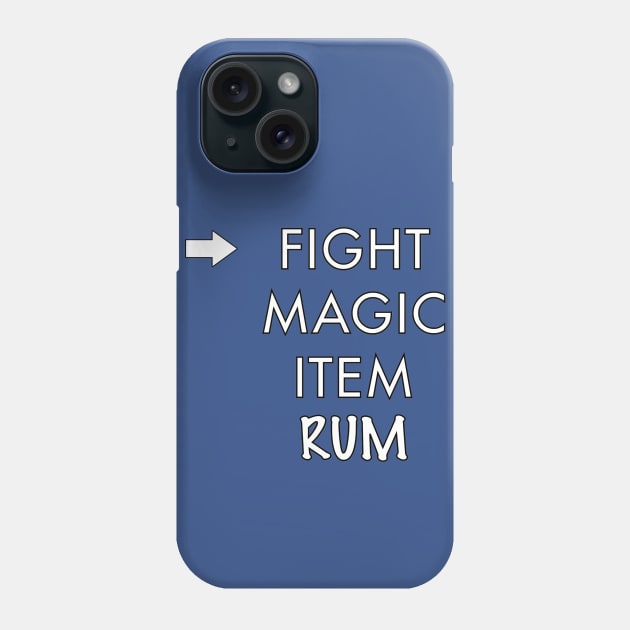 Never Run Phone Case by DrinkingQuest