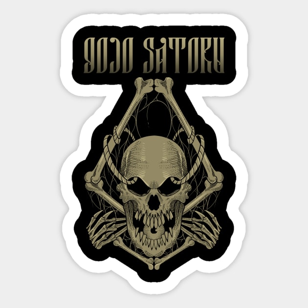 GOJO SATORU BAND - Gojo Satoru Band - Sticker | TeePublic
