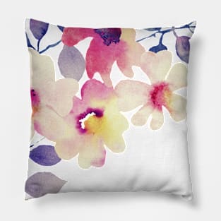 Floral Artwork Pillow