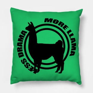 Less Drama, More Llama Pillow