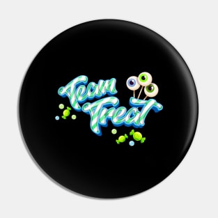 Team Treat Costume for  Trick or Treaters Pin