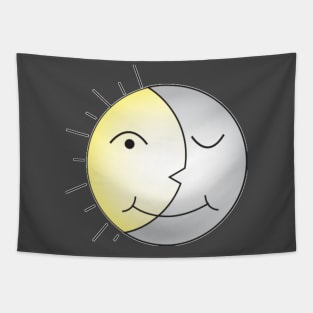 Lispe Sun Sleepy Moon Tapestry