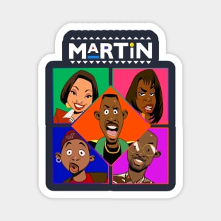 black tv show funny martin Magnet