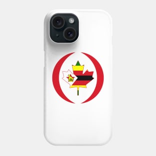 Zimbabwean Canadian Multinational Patriot Flag Series Phone Case